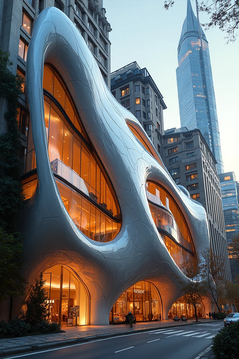 Urban parametric residence concept